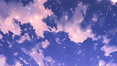 image of clouds and a starry sky